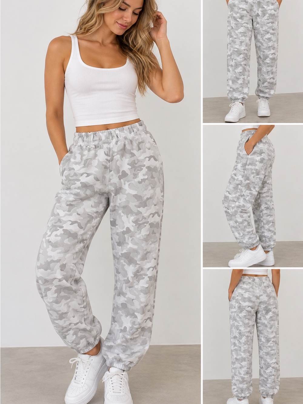 399. Lazy Pants Camo Print
